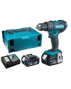 Makita DHP482RTWJ 18v LXT Combi Drill 2 x 5Ah Batteries