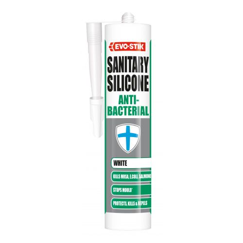 Evo-Stik Anti-Bacterial Sanitary Silicone