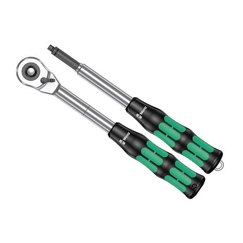 Wera 1/2" Drive Hybrid Ratchet and Extension Set 2pc