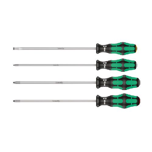 Wera Kraftform Plu Laser Tip Long Screwdriver Set 4 pce